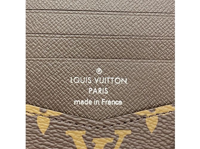 Portafoglio Slender Monogramma Louis Vuitton Blu - vista 3