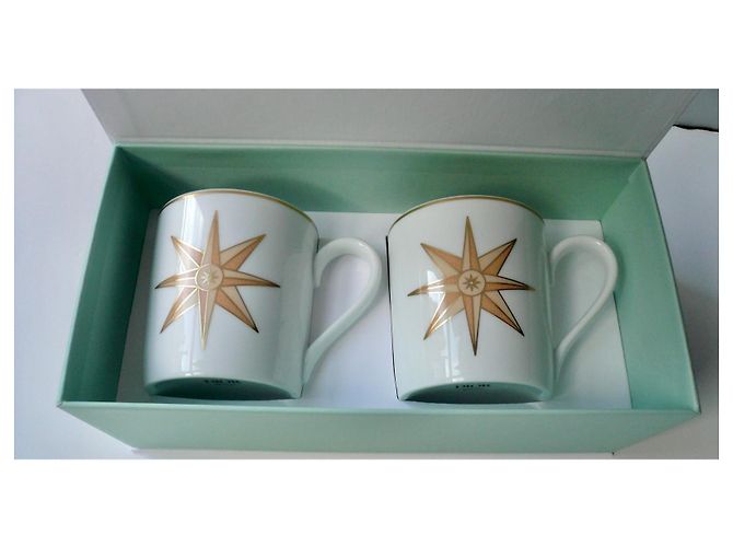 DIOR set of two new mugs with original box White - view 2