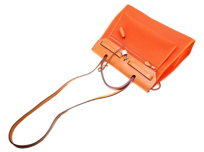 Hermès Herbag Naranja - vista 3