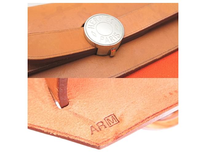 Hermès Herbag Naranja - vista 7