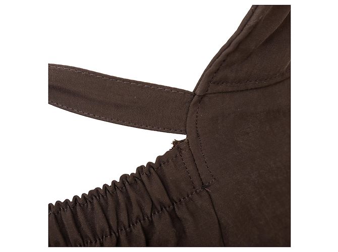 Vestido de Rayón Classique de Jean Paul Gaultier Castaño - vista 11