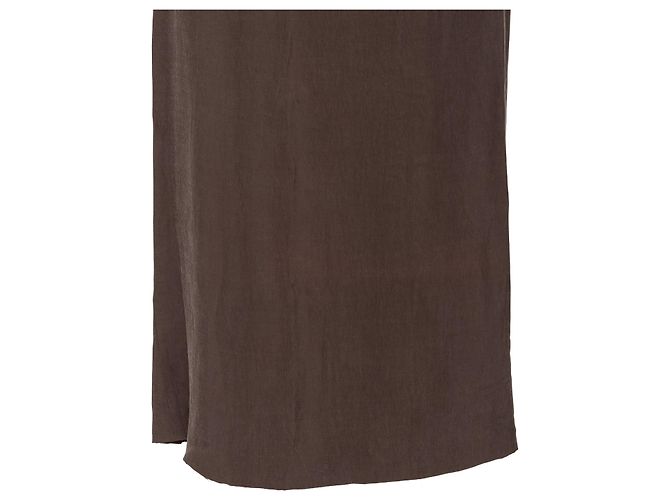 Vestido de Rayón Classique de Jean Paul Gaultier Castaño - vista 5