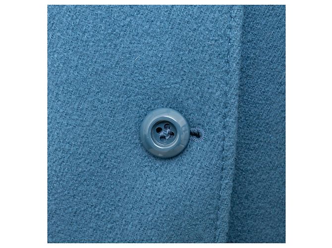 Abrigo de lana Moschino Cheap and Chic Azul - vista 11