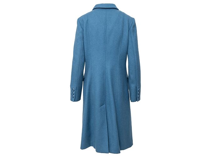Abrigo de lana Moschino Cheap and Chic Azul - vista 2
