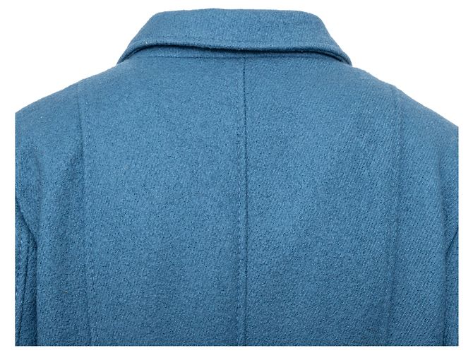 Abrigo de lana Moschino Cheap and Chic Azul - vista 8