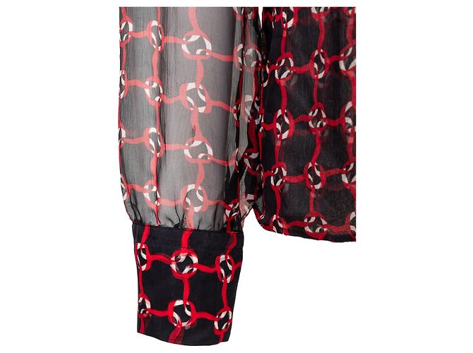 Camisa estampada Moschino Negro - vista 10