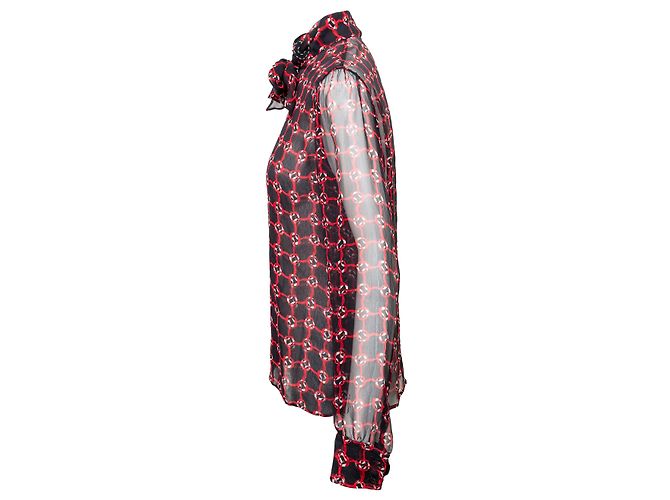 Camisa estampada Moschino Negro - vista 2