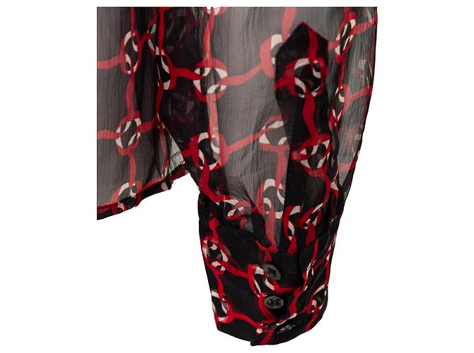 Camisa estampada Moschino Negro - vista 9