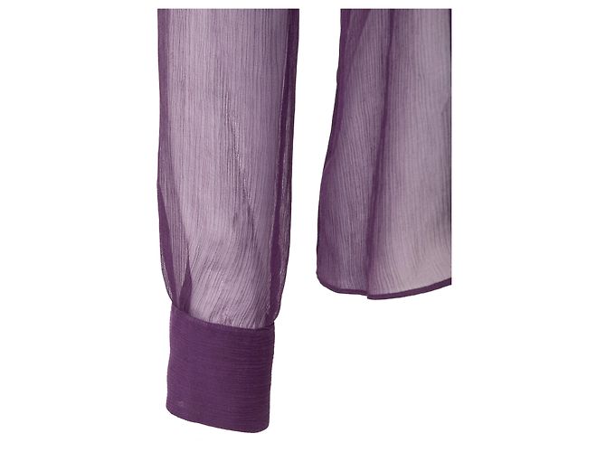Camicia Moschino Cheap and Chic con canotta Porpora - vista 12
