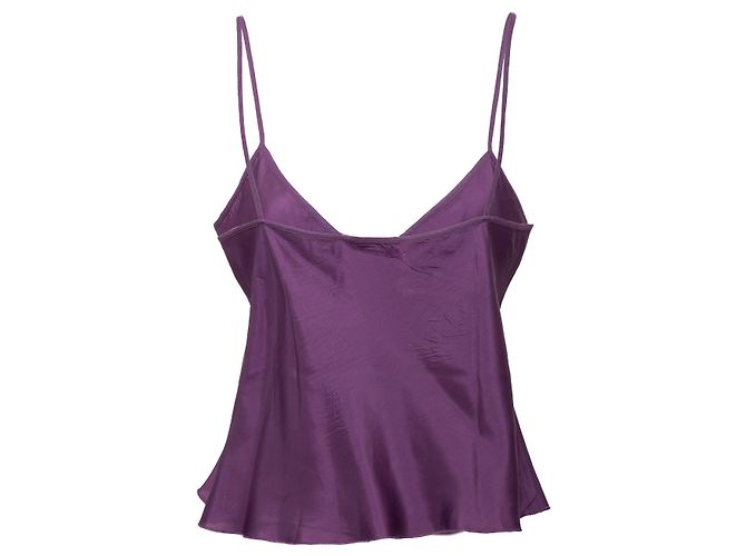 Camicia Moschino Cheap and Chic con canotta Porpora - vista 7