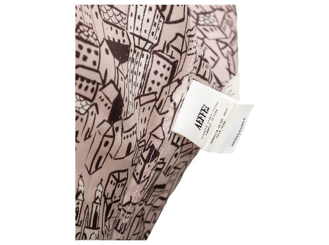 Camisa con estampado de ciudad Moschino Cheap and Chic Multicolor - vista 8