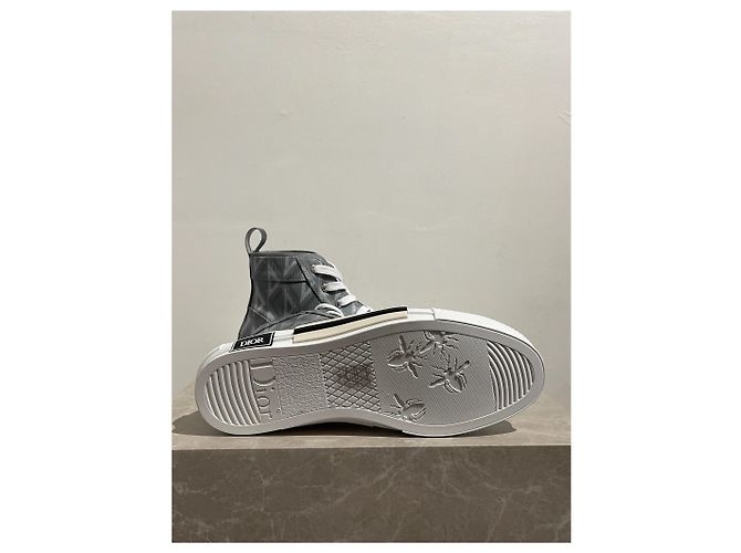 Scarpe DIOR T.EU 42 Tessuto Grigio - vista 4