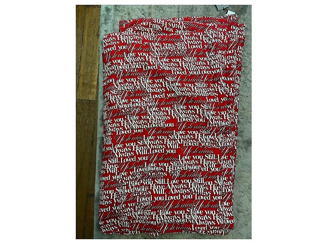Blanket Sciarpe BALENCIAGA T. Viscosa Rosso - vista 2