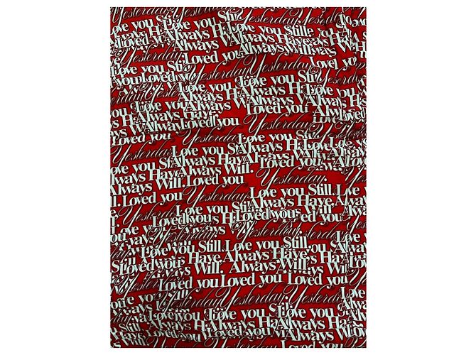 Blanket Sciarpe BALENCIAGA T. Viscosa Rosso - vista 3