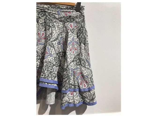 Faldas ISABEL MARANT T.International S Viscosa Multicolor - vista 2