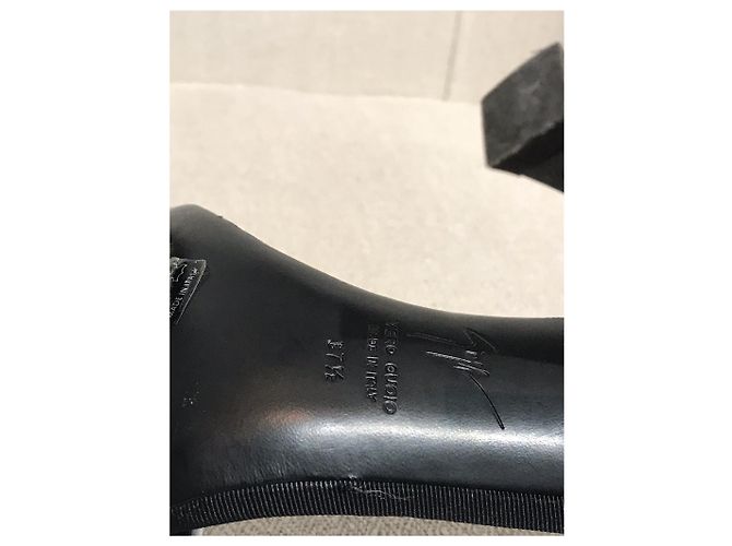 Sandali GIUSEPPE ZANOTTI T.EU 37.5 Pelle Nero - vista 5