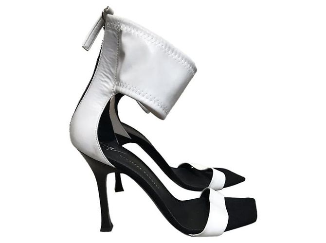 Sandali GIUSEPPE ZANOTTI T.EU 37.5 Pelle Nero - vista 7