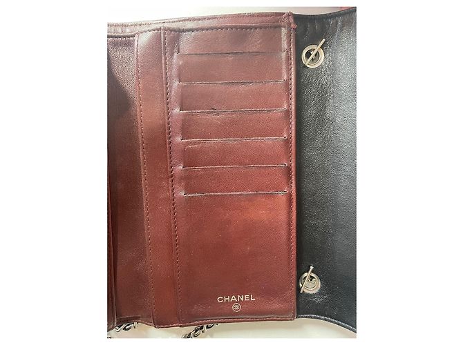 Chanel Borse, portafogli, pochette Nero Porpora - vista 12