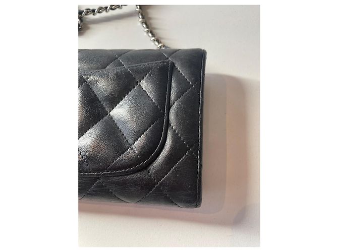 Chanel Borse, portafogli, pochette Nero Porpora - vista 4