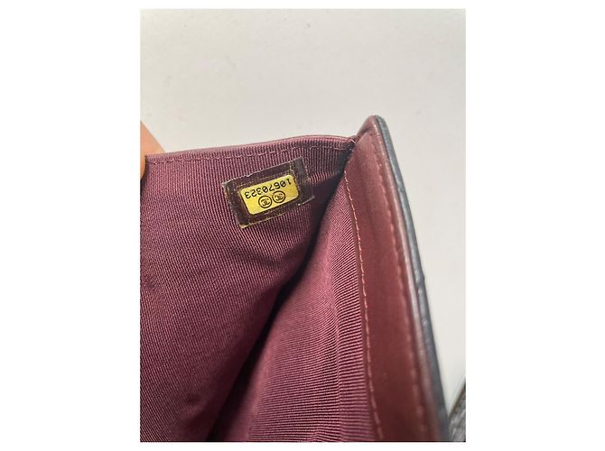 Chanel Borse, portafogli, pochette Nero Porpora - vista 6