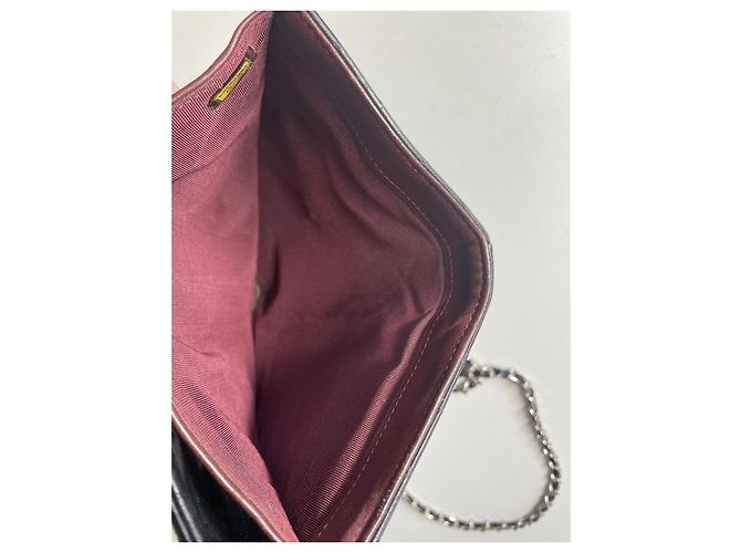 Chanel Borse, portafogli, pochette Nero Porpora - vista 7