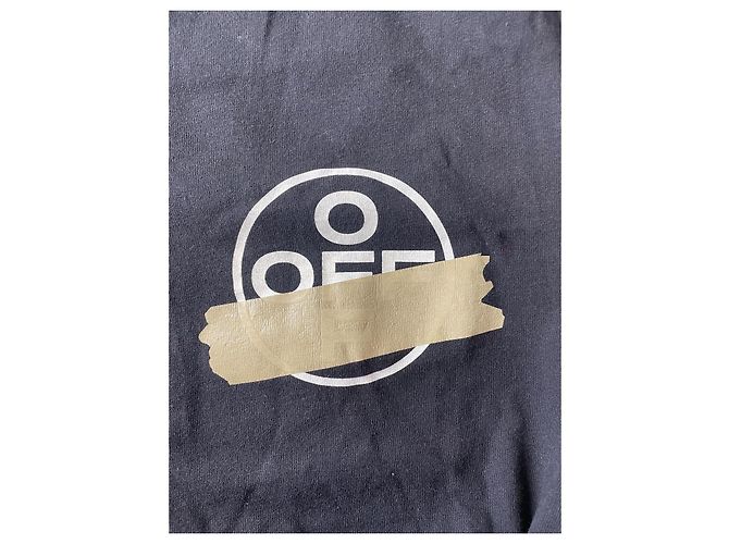 Camiseta Off White negra de algodón XS Negro - vista 5