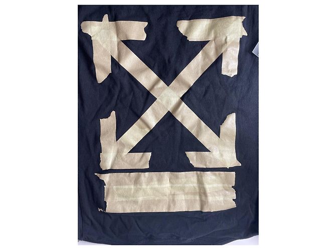 Camiseta Off White negra de algodón XS Negro - vista 8