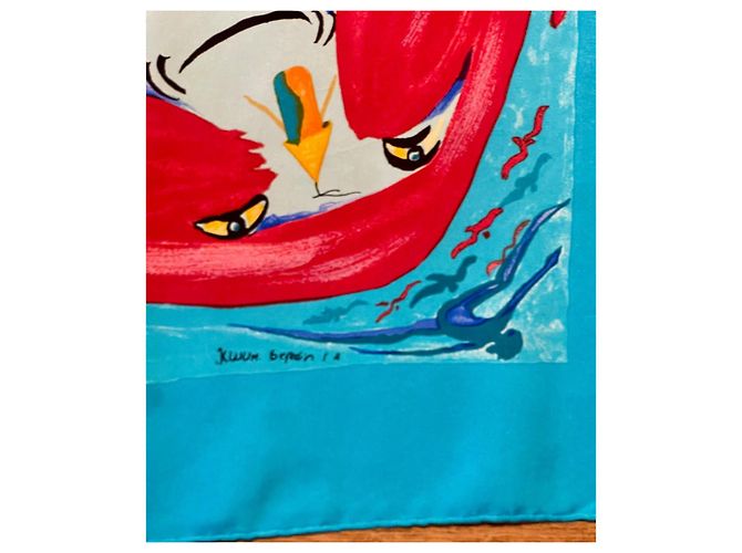 Foulard Hermès Smiles in third millenary Multicolore 90x90 - vista 4
