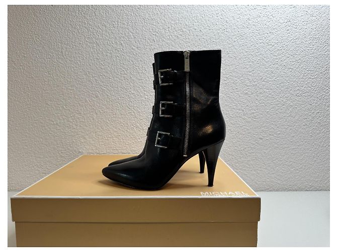 Michael Kors Lori Ankle Boots Schwarz - Ansicht 2