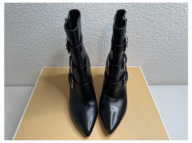 Michael Kors Lori Ankle Boots Schwarz - Ansicht 4