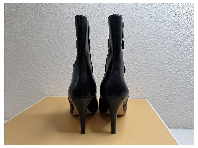 Michael Kors Lori Ankle Boots Schwarz - Ansicht 6
