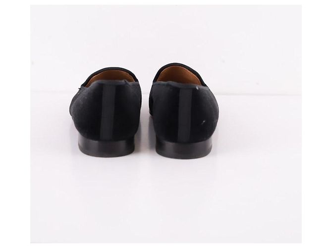 Stubbs & Wootton Mocassini in velluto Nero - vista 2