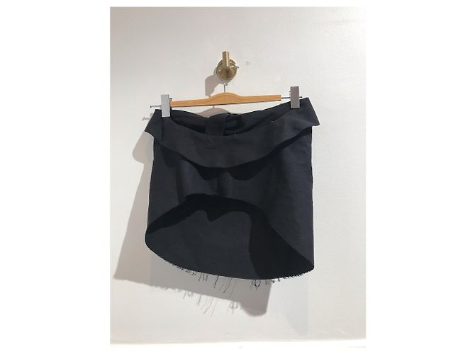 ISABEL MARANT Tops T.Internacional XS Algodón Negro - vista 2