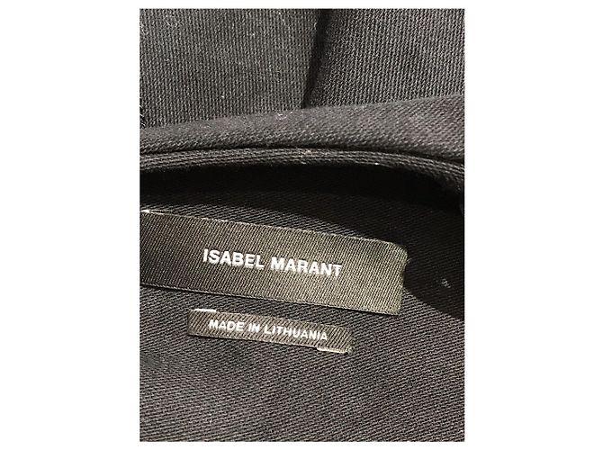 ISABEL MARANT Tops T.Internacional XS Algodón Negro - vista 3