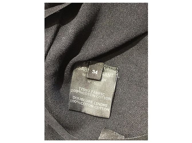 ISABEL MARANT Tops T.Internacional XS Algodón Negro - vista 4