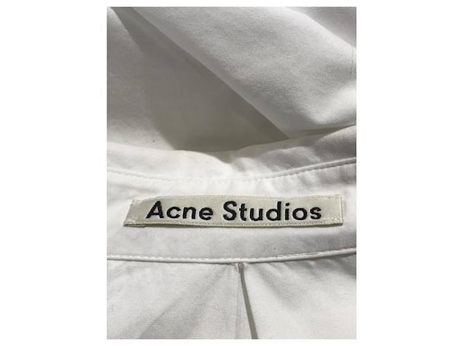 ACNE STUDIOS Tops T.Internacional S Algodón Blanco - vista 4