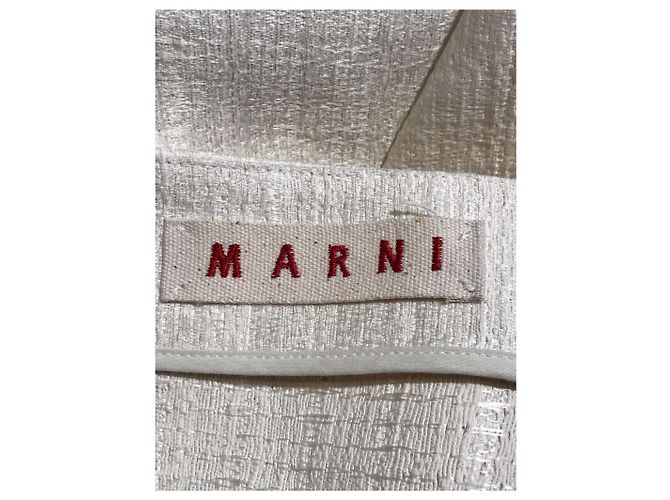 Faldas MARNI T.International M Algodón Beige - vista 3