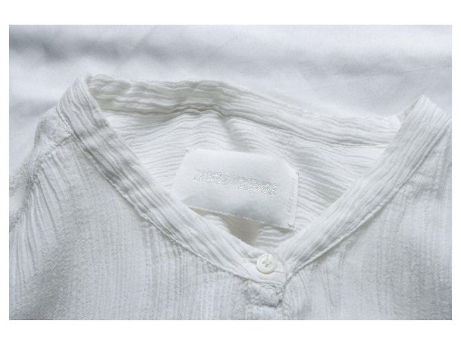 Zadig & Voltaire, weiße Bluse - Ansicht 5