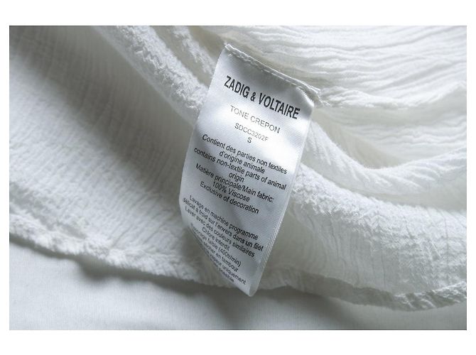 Zadig & Voltaire, weiße Bluse - Ansicht 6