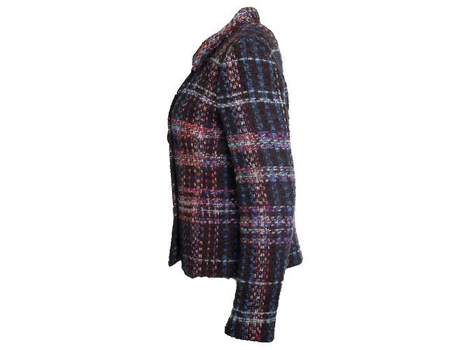Blazer in tweed multicolore Dolce & Gabbana - vista 3