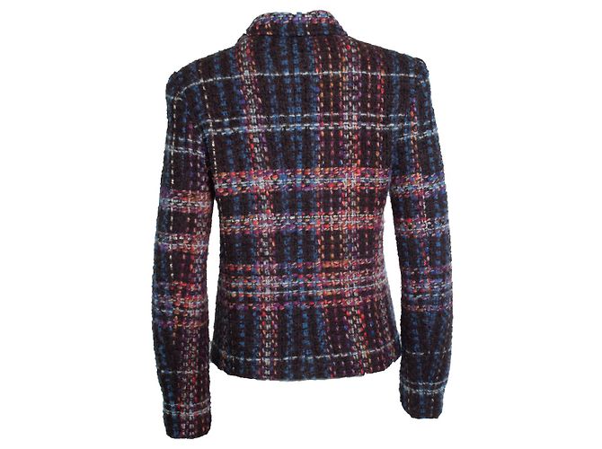 Blazer in tweed multicolore Dolce & Gabbana - vista 4