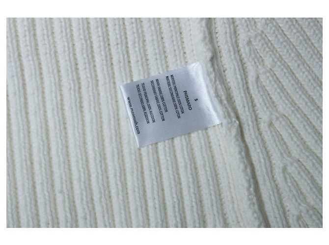 Manoush, gehäkeltes und gestricktes Kleid in Weiß - Ansicht 6