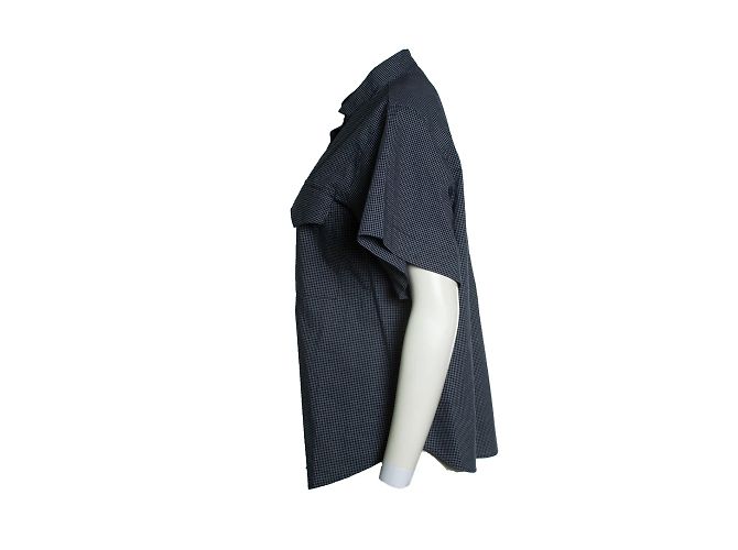 Autre Marque Matin, camicia a maniche corte a quadri Blu - vista 2