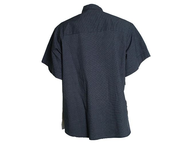 Autre Marque Matin, camicia a maniche corte a quadri Blu - vista 3