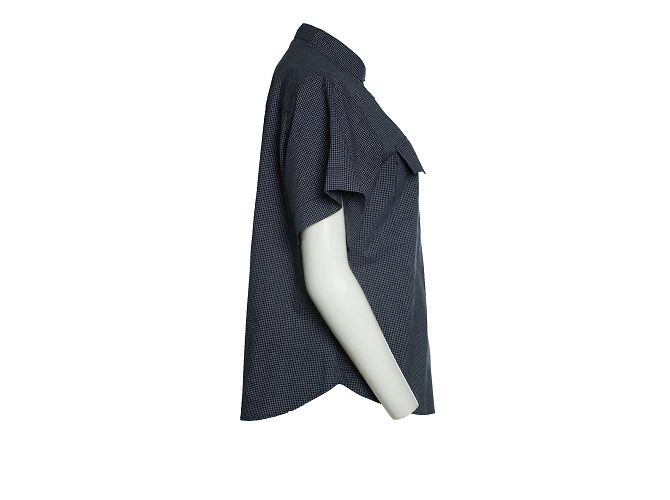 Autre Marque Matin, camicia a maniche corte a quadri Blu - vista 4