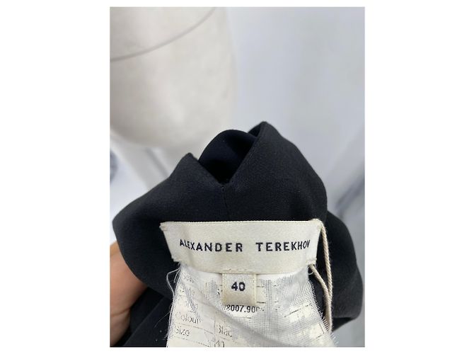 ALEXANDER TEREKHOV Kleider T.FR 40 Polyester Schwarz - Ansicht 4