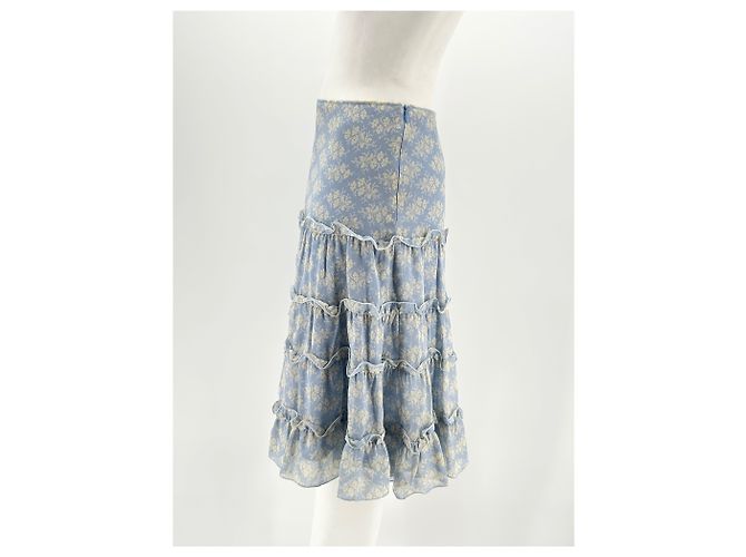 FALDA ANNA SUI T.US 2 Seda - vista 4