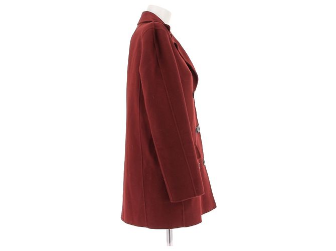 Abrigos Dior T.FR 40 Cachemira Roja - vista 3