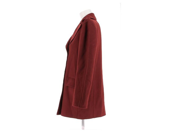 Abrigos Dior T.FR 40 Cachemira Roja - vista 4