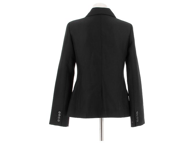 Dior Jacken T.FR 38 Wolle Schwarz - Ansicht 2